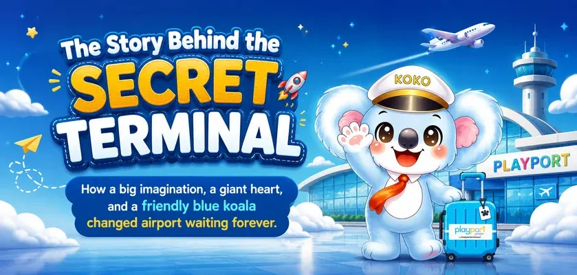 The Story Behind the Secret Terminal banner with Captain Koko